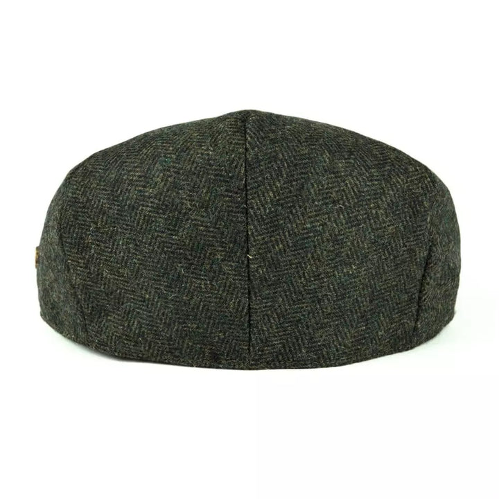 Birmingham Herringbone Wool Flat Cap